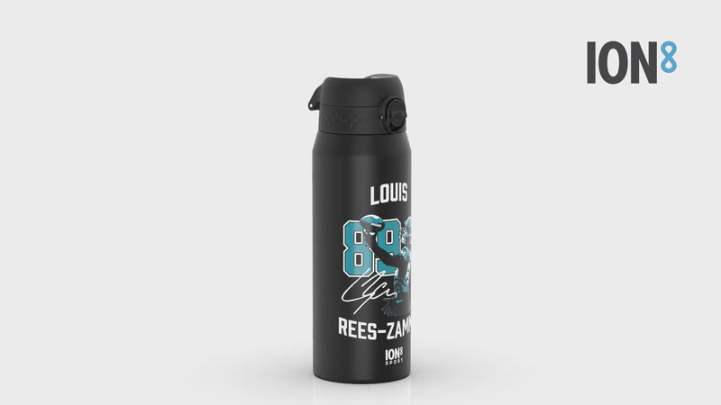 NFL x Ion8 Sports, Insulated Bottle, Locked In Series, Ress-Zammit, 750ml (24oz)