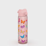 360 Video View of Ion8 Leak Proof Slim Water Bottle, BPA Free, Butterfly, 600ml (20oz)