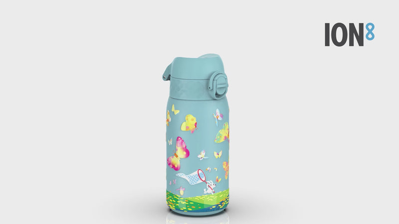 Leak Proof Thermal Steel Water Bottle, Insulated, Butterfly Catcher, 320ml (11oz)