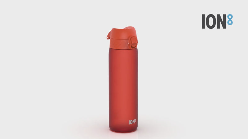 Leak Proof Slim Water Bottle, Recyclon, Hearty Orange, 500ml (18oz)