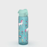 360 Video View of Ion8 Leak Proof Slim Water Bottle, BPA Free, Planet Unicorns, 600ml (20oz)