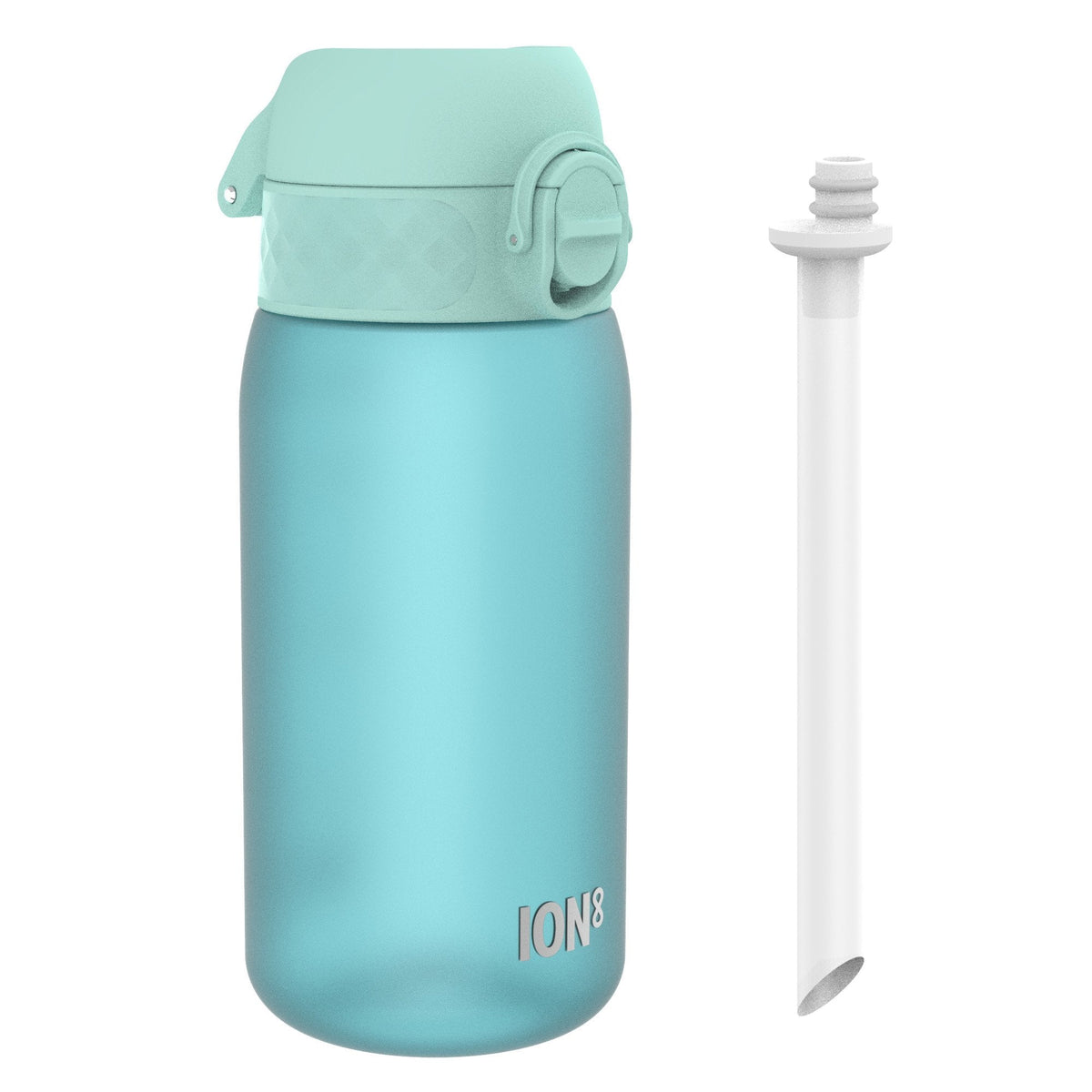 Kids Water Bottle With Straw, Recyclon, Sonic Blue, 350ml